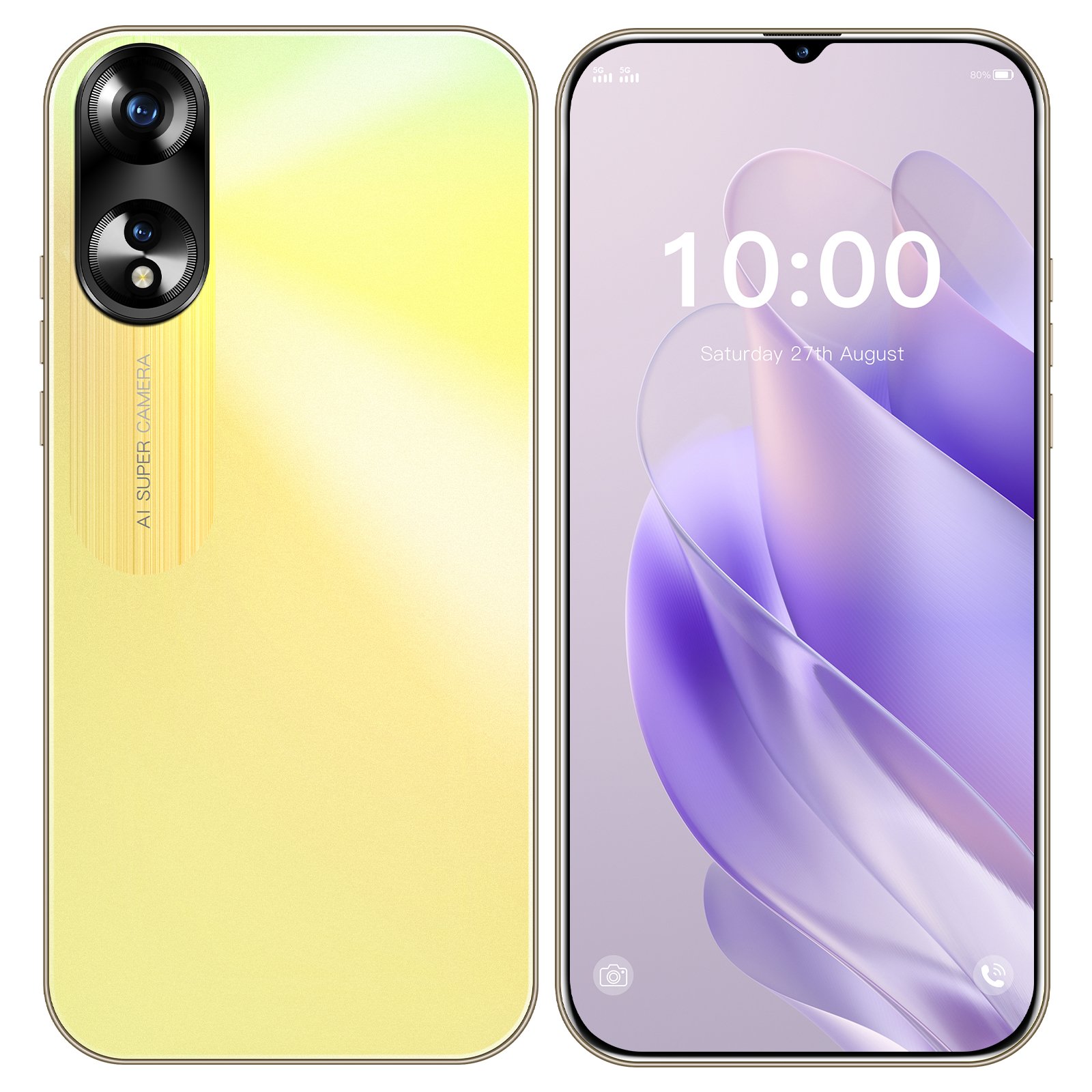 HSDF-A38 mode 16GB+1TB 6.8-inch Super Super endurance Low Price smartphone Android 13 smart phone